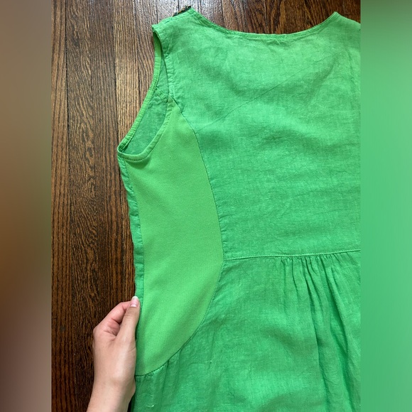 Lungo L’arno Beaded Linen Dress - Picture 15 of 17